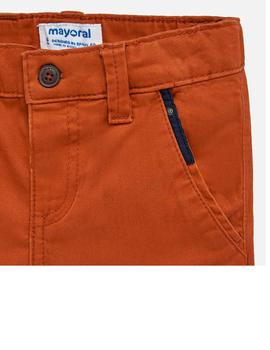 Pantalon Mayoral Cargo Naranja Para Bebe Niño