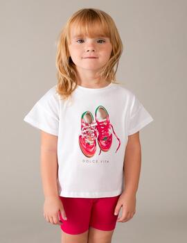 Conj. Mayoral Leggins Ciclista Persimon 3731 Niña