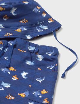 Conj. Mayoral Punto Print con Bucket Noche 1667 Ni