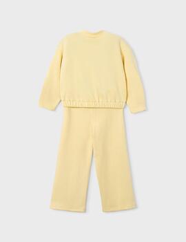 Chandal Mayoral Pique Vainilla 3890 de Niña