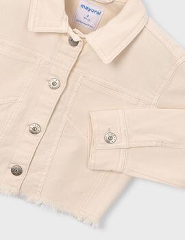 Cazadora Mayoral 3455 Garbanzo Para Niña