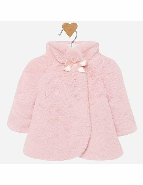 Rascacielos catalogar Hacer un muñeco de nieve Abrigo Mayoral Pelo Rosa Para Bebe Niña