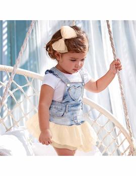 Falda Peto Mayoral Tul Para Bebe Niña