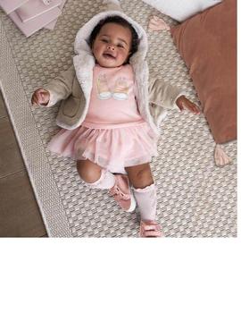 Vestido Falda Mayoral Rosa Para Bebe Niña