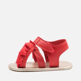 Sandalias Mayoral  Volante Roja Bebe Niña