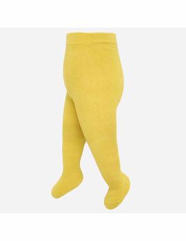 Leotardos Amarillo Basico Bebe Niña