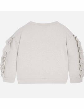 Sudadera Bordada Para Niña Mayoral