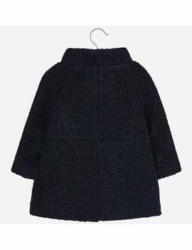 Abrigo Paño Rizo Marino Niña Mayoral