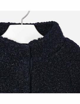 Abrigo Paño Rizo Marino Niña Mayoral