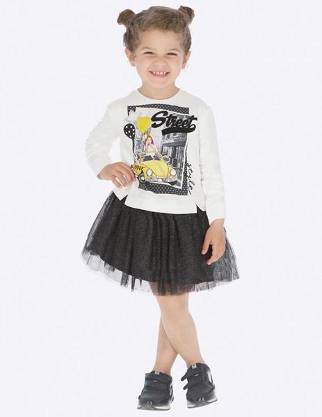 Vestido tul sale mayoral