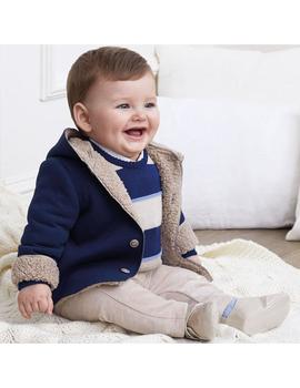 Conjunto Mayoral Pantalón Y Jersey Rayas Bebé Niño