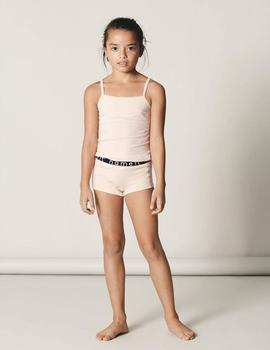 Culotes Name it Gris/Rosa Niña