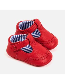 Pepeitos Mayoral Calados Rojo Para Bebe Niño