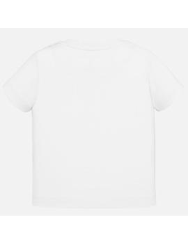 Camiseta Mayoral Vespa Perritos Blanca Bebe Niño