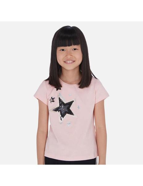 Camiseta rosa niña 2025
