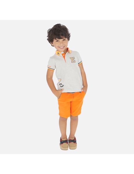 Pantalón Cinturon Naranja Mini Niño