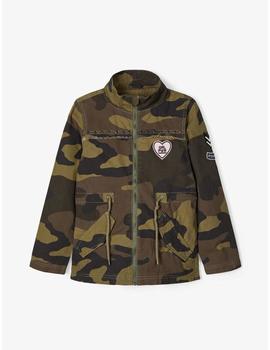 Parka Name it Camuflaje Verde Para Kids