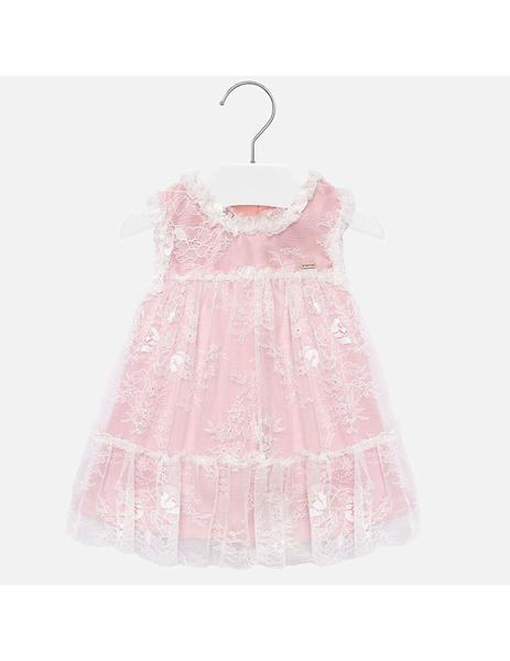 Vestidos de encaje sales y tul para niña