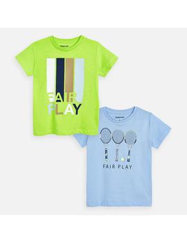 Set Camisetas Mayoral M/C Air Play Mini Niño