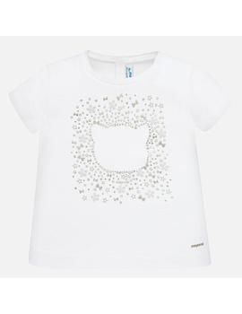 Camiseta Básica Mayoral Blanco Para Bebe Niña